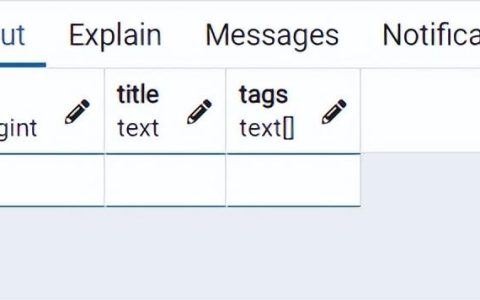 PostgreSQL 数组类型使用详解[通俗易懂]